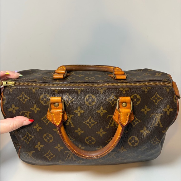 SOLD Louis Vuitton Speedy 30 Monogram, Made in France June 1993 w/COA - Picture 12 of 16